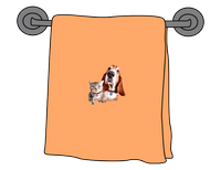 a bath towel
